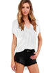 Sexy Gentle Fawn Bell Solid White Top